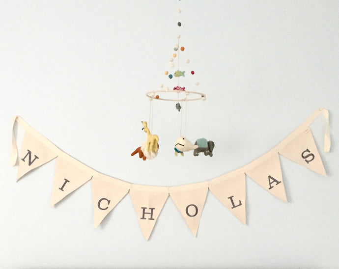 Personalized Bunting